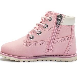 Timberland Pokey Pine 6-Inch Side-Zip Boot - Baby / Toddler - Light Pink (size9)
